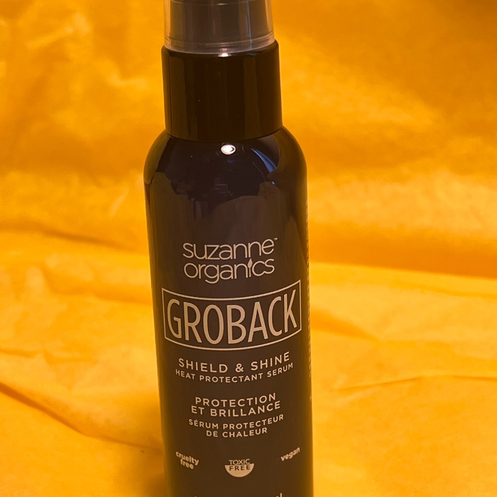 Suzanne Somers Groback Heat Protectant Serum - Black